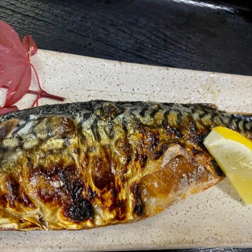 さばの塩焼き