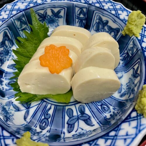 もち湯葉の刺身