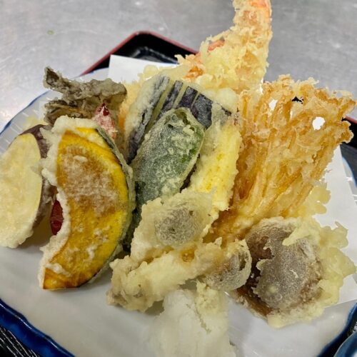 天婦羅の盛り合わせ