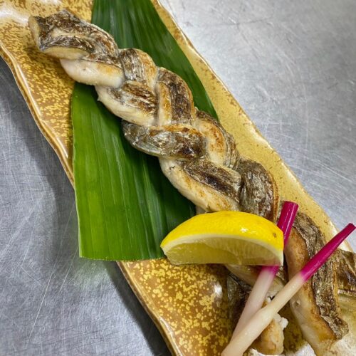 太刀魚の塩焼き