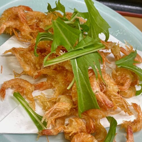 小海老の唐揚げ
