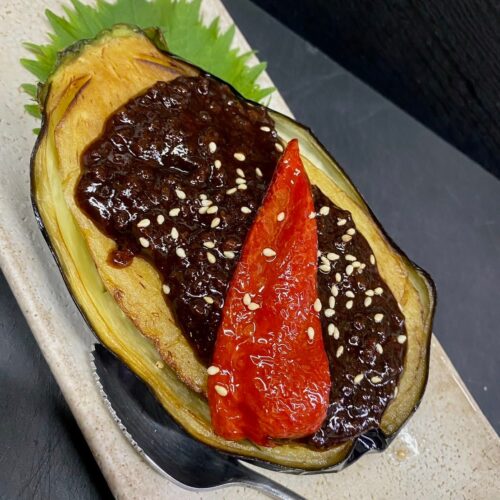 米茄子の田楽