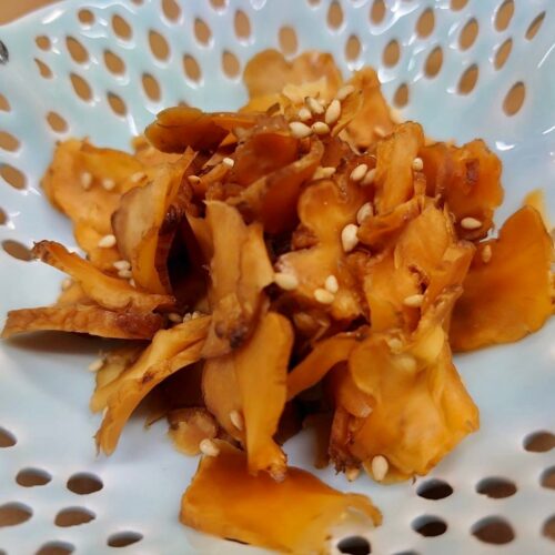 菊芋の味噌漬け