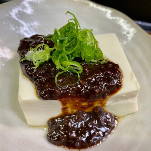 豆腐の肉味噌漬け